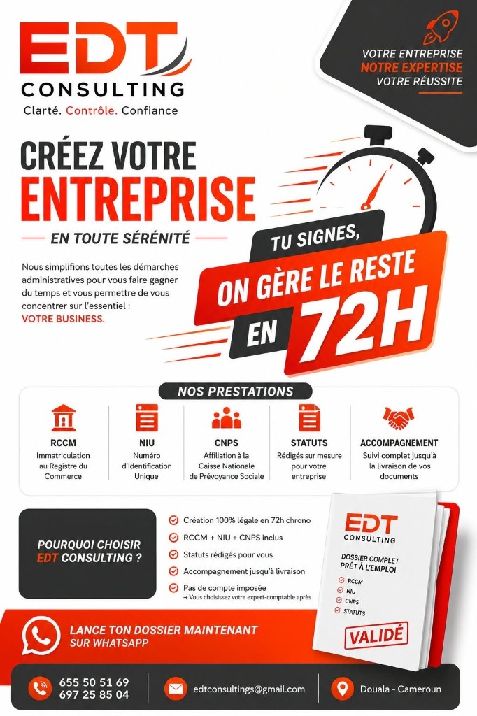Nos prestations EDT Consulting